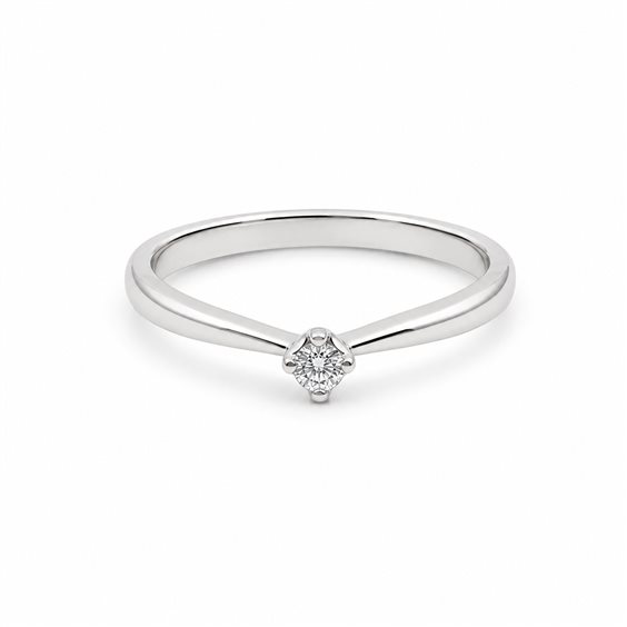 Anello Recarlo Donna in Oro Diamante 0.05 Ct XB 098/05 - XB 098/05